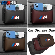 BMW M Universal Car Storage Bag Adhesive Storage Bag Driver and Passenger Center Console Storage Bag