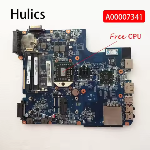 Hulics Used A000073410 Main Board For Toshiba Satellite L645 L645D Laptop Motherboard DA0TE3MB6C0 So