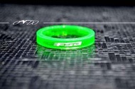 【昂鬥單車】FSA 印字透明華司 墊圈 墊片-透明綠