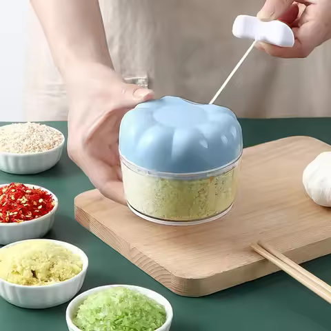 Household Manual Garlic Puller Garlic Manual Crusher Garlic Press Meat Grinder Kitchen Fruit Vegetab