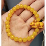 Feng Shui Citrine Bracelet with Rat
