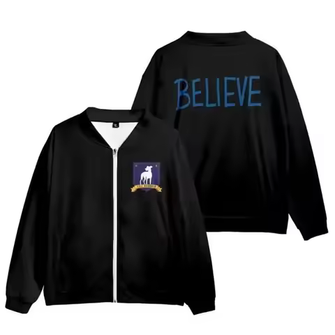 2025 New Halloween costume Ted Cosplay Men 3D Baseball Jacket Women Zipper Winter Passionate AFC Ric