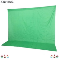 JONY1TW7J Green Screen, Green 3x3m Chroma Key Backdrop Cloth, Chromakey-green Non-woven fabric Video