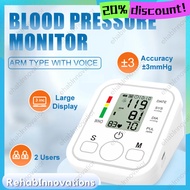 RehabInnovations Original Rechargeable Digital Blood Pressure Monitor Arm Type Meter Accurate
