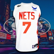 เสื้อบาส เสื้อบาสเกตบอล NBA Brooklyn Nets เสื้อทีม บรู็คลิน เน็ตส์ #BK0154 รุ่น Classic Kevin Durant#7 ไซส์ S-5XL