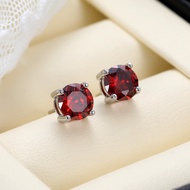 S935 silver sparkling bud earrings, gentle feminine, Udumbara feng shui lucky love