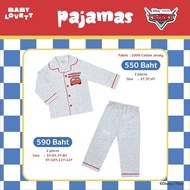 🚗 Cars McQueen - Pajamas คอปก