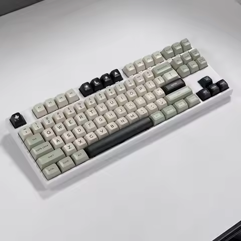 SA profile Matcha Boo keycaps doubleshot ABS keycap 61/64/68/84/87/96/980/104/108