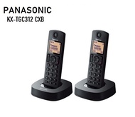 Panasonic KX-TGC312CXB - Digital Cordless Phone With 2 Handset