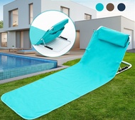 Portable Folding Beach Chairs Foldable Recliner Outdoor Lounge Park Beach Chair