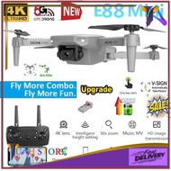 Ready Stock2021 New Mini Spy Camera E88 Drone Mini Drone with hd camera drone murah Drone 4K Equippe