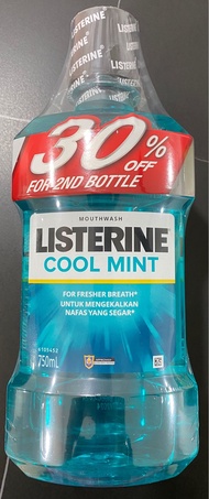Listerine Cool Mint 750mlx2 Twin Pack