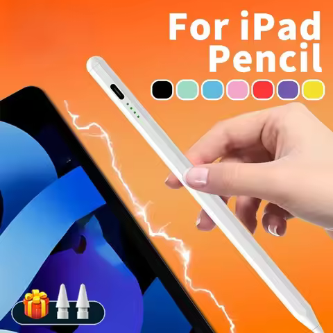 Magnetic Stylus For Apple Pencils Palm Rejection 2025 iPad 7/8/9/10th Gen Pro 11 12.9 Mini 5 6 Air 3