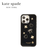 Kate Spade New York เคสโทรศัพท์มือถือรุ่น Molded Emebellished Phone Case 16 Pro Max KM349 001 สี Bla