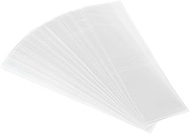 PATIKIL Pack of 400 Perforated Film PVC Shrink Tape for Caps 2.44 to 2.56 Inches 105 x 30 mm Clear