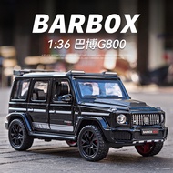 [Car Model] Boxed 1: 36-in-36 Metal Car Model Simulation Big g63 BBS 800 Super Children's Toy Car Bo