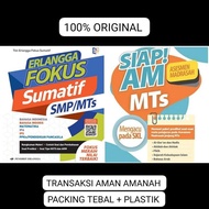 BUKU SOAL UJIAN SEKOLAH SMP KELAS 9 ERLANGGA FOKUS US UN SMP/MTS 2022