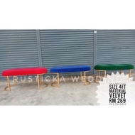 4FT Sofa Stool Bench 4ft Nordic Design Scandi Living Room Sofa Scandinavian