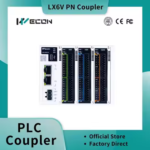 Wecon LX6V Series PROFINET Coupler Module LX6V PLC COUPLER LX6V-EMB-PN