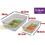 Lava Transparent Fridge Tray | Freezer Storage Box | Refrigerator Box | Freezer Storage Box  | Tray 