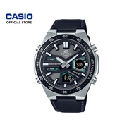 Casio Edifice EFV-C110L-1AV Black Leather Band Men Watch