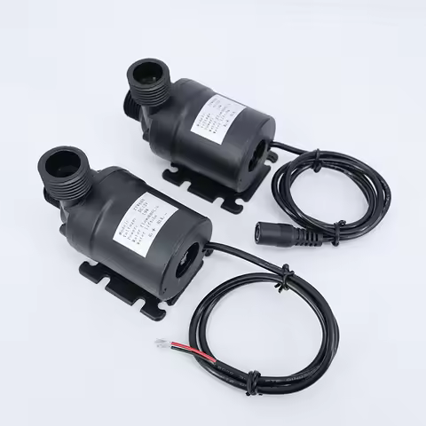 DC 12V 24V mini Ultra-quiet 800L/H 5M Home Portable Brushless Motor Submersible Water Pump for Cooli
