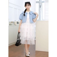 E33 2IN1 RIBBON DRESS SIZE 5-9 YEARS