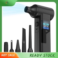 [luxiang.] Electric Air Blower 10000mAh Turbo Fan with 5 Nozzles for Efficient Dust Cleaning Jet Fan