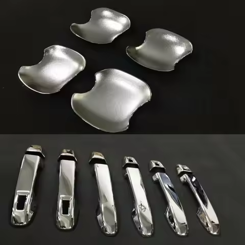 For Toyota Voxy 80 Series 2018 2019 2020 ABS Chrome Door Handle Cover Trim Handles Covers Door Bowl 