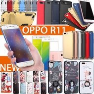 OPPO Latest Model OPPO R11s R11 Plus case cover tempered glass PU leather case for OPPO R11 R11 Plus