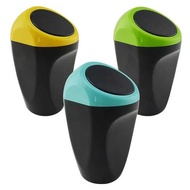 3R Car Trash Can Car Small Spring Cover Trash Can Car Accessories Universal