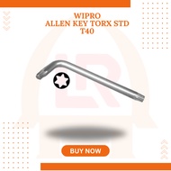 WIPRO ALLEN KEY TORX STD T40 L KEY T40BINTANG allen key set