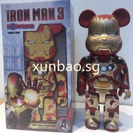 Marvel Hero 400% Bearbrick Action Doll Height Collections Action Figurine Toy
