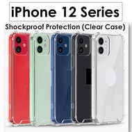 Shockproof Crystal Clear Bumper Casing iPhone 12 iPhone 12 Pro iPhone 12 Mini iPhone 12 Pro Max iPho