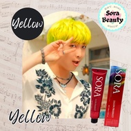 Sora Hair Dye Color in Yellow