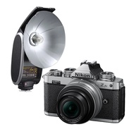 Nikon Z fc NIKKOR Z DX 16-50MM F3.5-6.3 VR 無反相機 + Lux Senior 復古機頂閃光燈 文青必備組合 公司貨