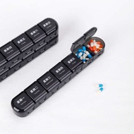 medicine pill box pill box 7 Compartments Detachable Large-Capacity Pill Box Seven Days a Week Medic