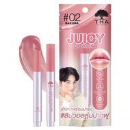 ส่งฟรี!! ลิปจูซี่ น้องฉัตร ลิปวอลลุ่ม THA BY NONGCHAT JUICY LIP VOLUME ลิปปากฟู