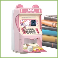 ATM Bank Electronic Safe Educational Toys Money Bank for Kids Savings Safe for Boys Girls Home Presc