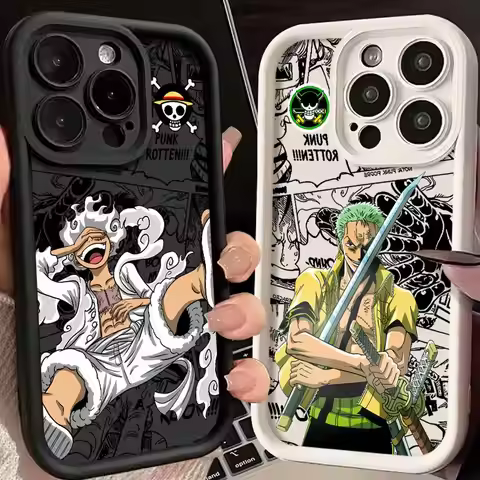 Anime Luffys Zoros Phone Case For vivo V60 V50 V40 V30 V30e V29e V29 V27 V27e V25 V21 X200 X100 X90 