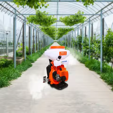 14L 41.5CC Gas Powered Backpack Sprayer Cold Fogger, 2-Stroke Manual Start Fog Machine , for Fog Spr