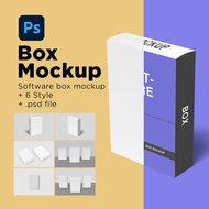 Photoshop Box Mockup (PSD MOCKUP)