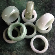 Ring for men แหวน หยก นำโชค ไซส์ใหญ่ 10 วง