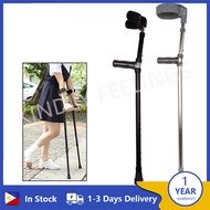 Saklay Arm Crutches Folding Elbow Crutches Underarm Crutches Walker Adjustable Aluminum Alloy