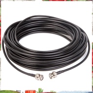BNC Extension Cable RG-58 BNC Male to BNC Male Coaxial Cable Rg58A/U 50Ohm  Adapter Extension Cable