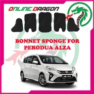 Perodua Alza Front Bonnet Sponge Bonnet Sound Proof Bonnet Mat Car Custom Fit Engine Silence Insulat