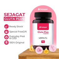 1 BOTOL GLUTA PLUS , ORIGINAL HQ SEJAGAT GLOBAL - GET 3 FREEGIFT