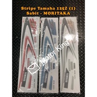 Stripe Sticker Cover Set Yamaha 125 125Z (1) SABIT / Biru Laut  - MORITAKA