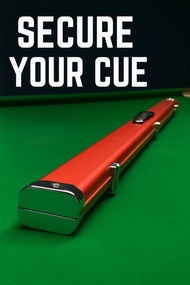 กล่องใส่ไม้คิวท่อนเดียวอลูมิเนียมอย่างหนา มีช่องใส่ไม้คิว2ช่อง