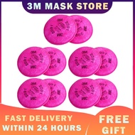10PCS（5pairs）3 tranquillt  3M 2091 filter for 6200,6800,7502 respirator US
